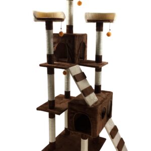 NUGGET CAT CONDO Brown