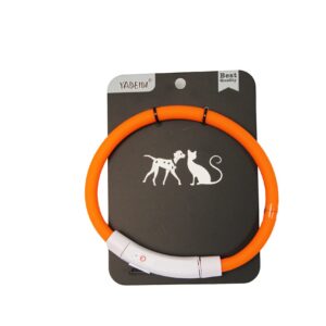 USHEY-S COLLAR SILICONE LUMINOUS-OR