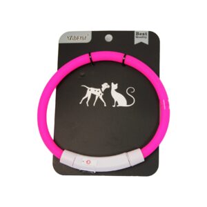 USHEY-S COLLAR SILICONE LUMINOUS-PK