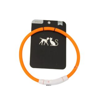 USHEY-M COLLAR SILICONE LUMINOUS-OR