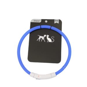 USHEY-M COLLAR SILICONE LUMINOUS-BL