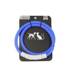 USHEY-L COLLAR SILICONE LUMINOUS-BL