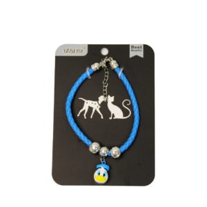 BOO-1 COLLAR DOG HAND KNITTING BL