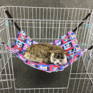ELOMO-1 HANGING HAMMOCK Red Blue Cat S