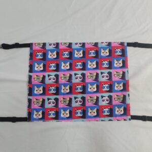 ELMO-2 HANGING HAMMOCK Red Blue Cat L