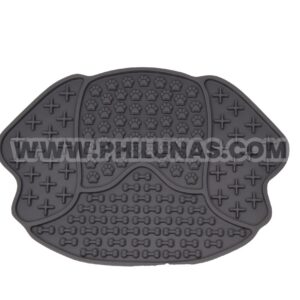 DOGGIE SLOW FEEDER SILICONE GY