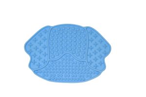 DOGGIE SLOW FEEDER SILICONE BL