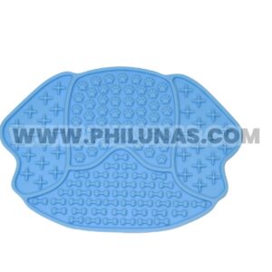 DOGGIE SLOW FEEDER SILICONE BL