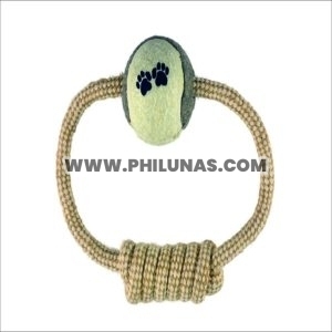 TENNIS BALL WITH CORD X1