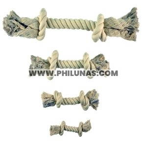 COTTON CORD WITH DOUBLE KNOTS Large
