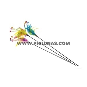 CANE WITH FEATHERS