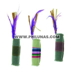 CYLINDER IN COLOURFUL FABRIC
