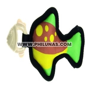FUNNY FISH BOMBO FABRIC AND TPR