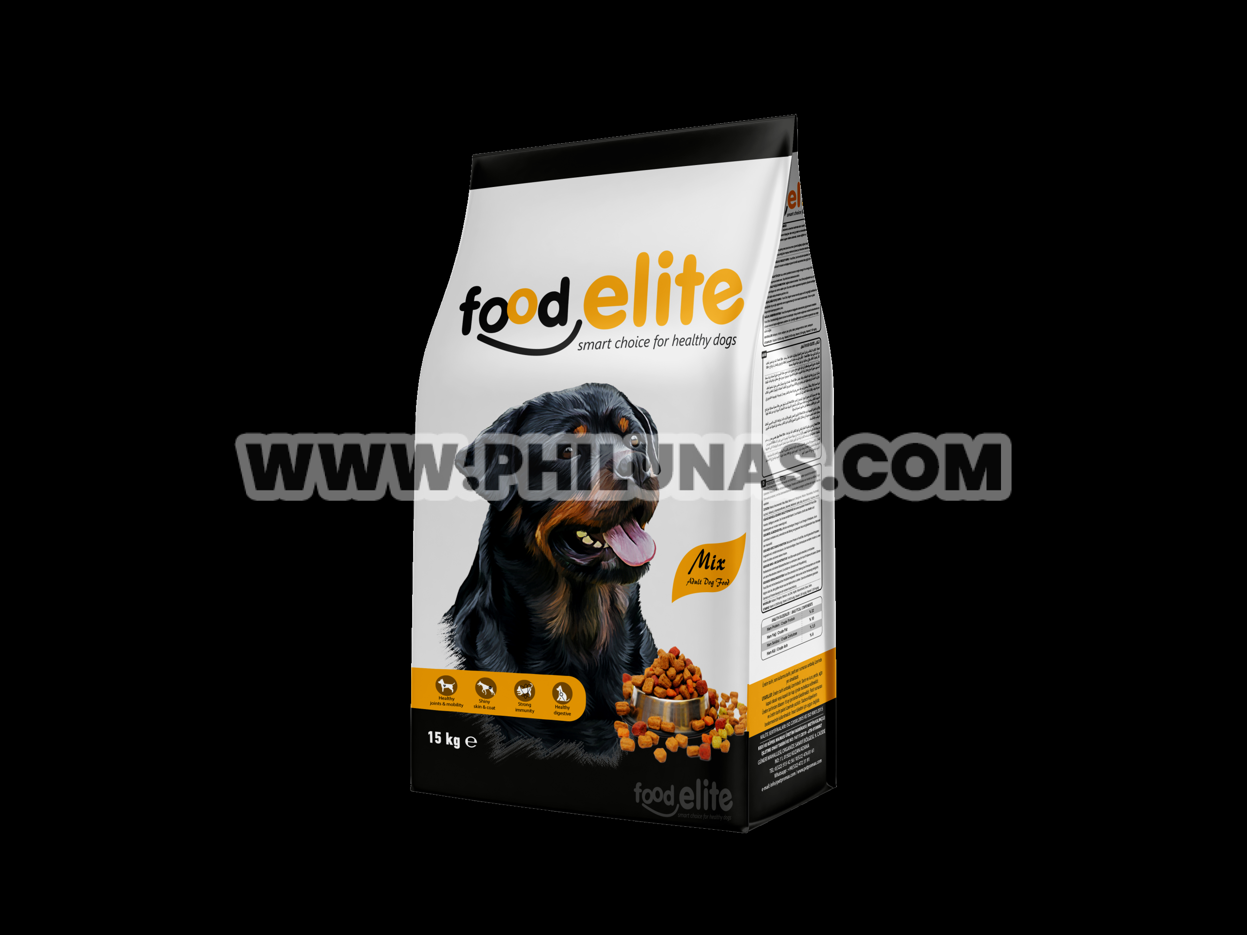 Food Elite Adult Dog Mix Lamb & Salmon & Chicken 15kg