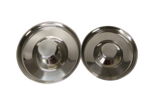 PEDESTAL BOWL STAND WITH 2 BOWLS Ø 21 cm - 1,9 L