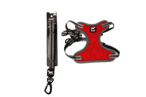 GRETA-M LEASH + HARNESS pure-RD M