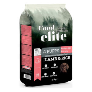 FOOD ELITE PUPPY WITH LAMB & RICE – 15 KG